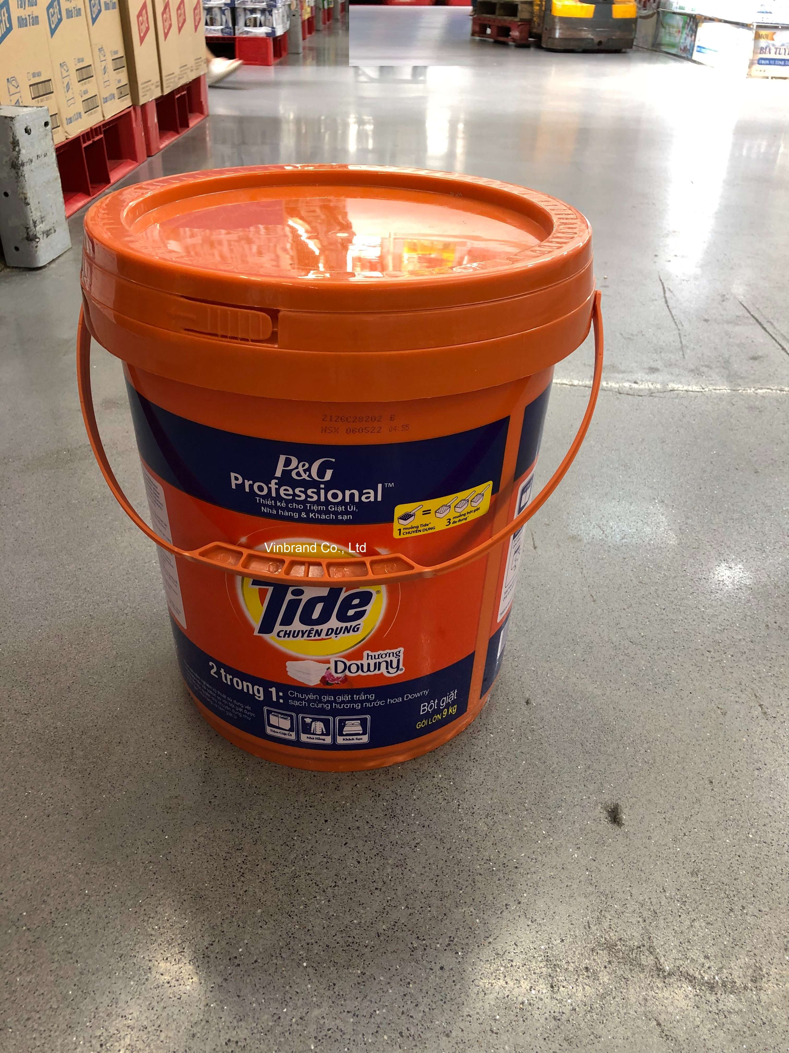 Tide Downy Detergent Powder Bucket 9kg